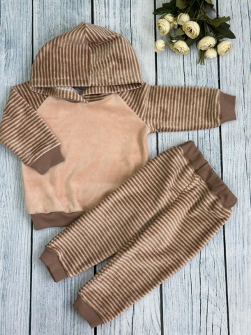 Купить оптом 117. Костюм ясельный, 80% хлопок, 20% ПЭ 80-86-92 в Троицке